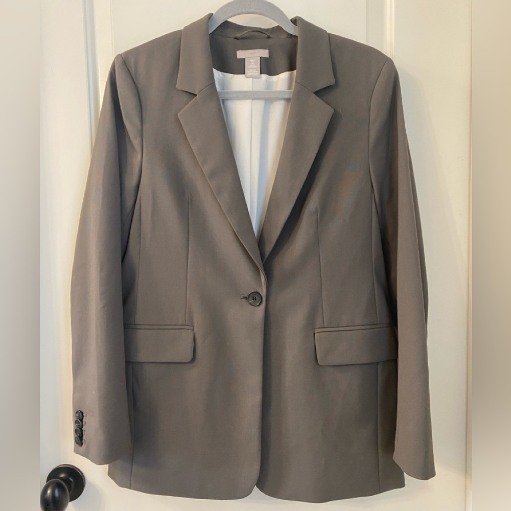H&M grey blazer